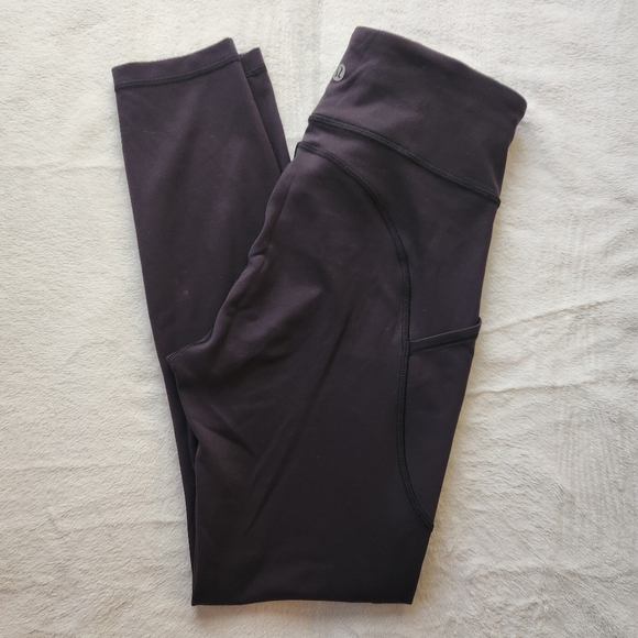 Lululemon Invigorate High-Rise Tight 25" Black Size 6 - Picture 11 of 15